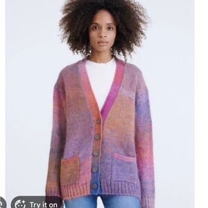 Re/Done 90s oversized cardigan